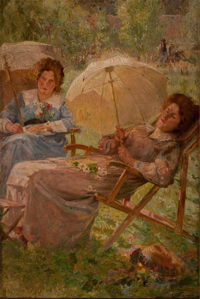 Baño de sol de Eliseu Visconti